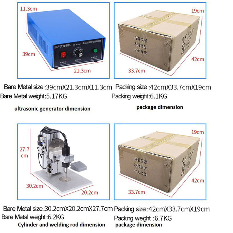 Spot Earloop Welding Machine Package