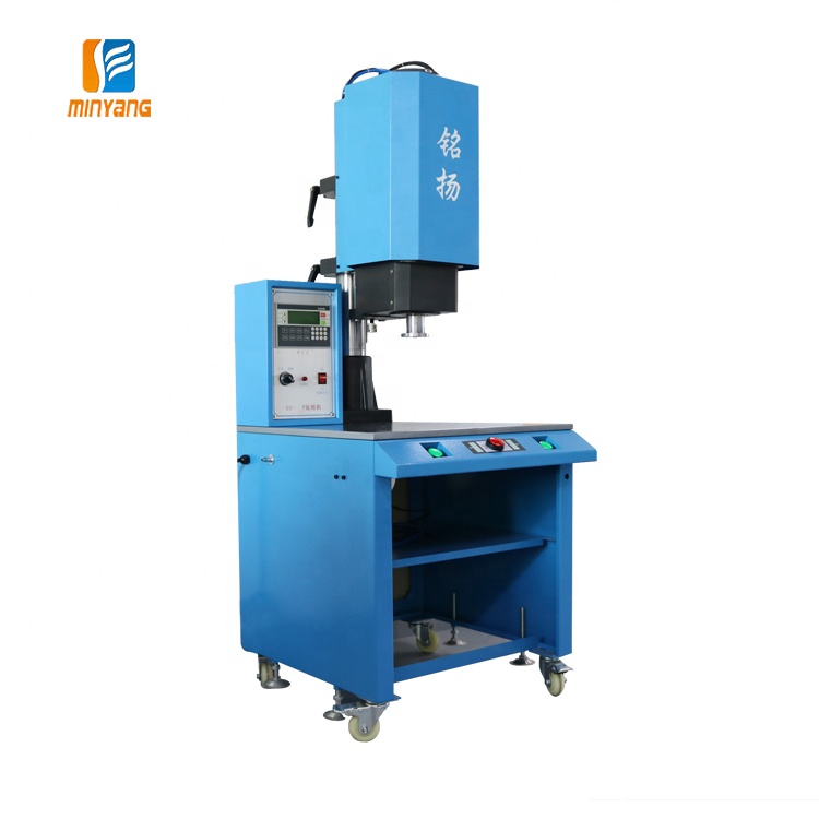 Spin ultrasonic plastic welding equipment